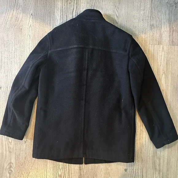 Perry Ellis Portfolio Wool Cashmere Blend Long-Sleeve Full-Zip JacketMen's Small